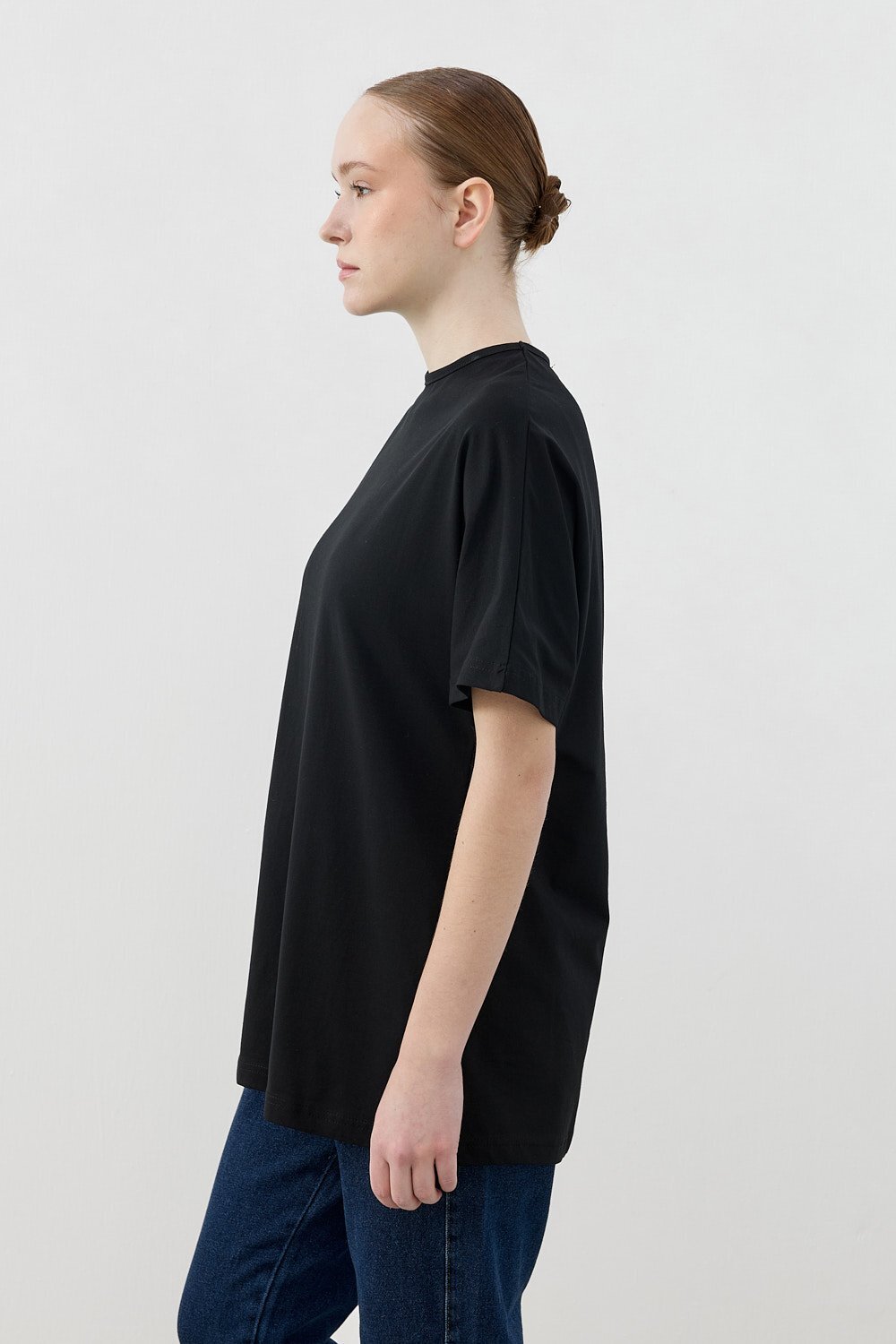 MerWish Kısa Kol Tshirt SİYAH - 3