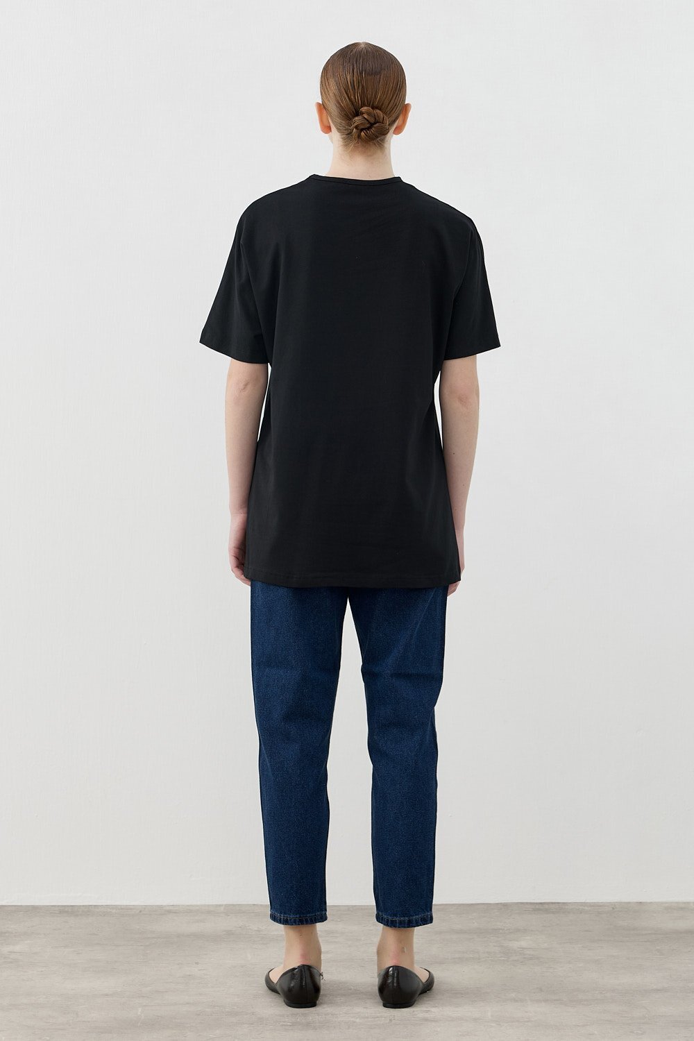 MerWish Kısa Kol Tshirt SİYAH - 4