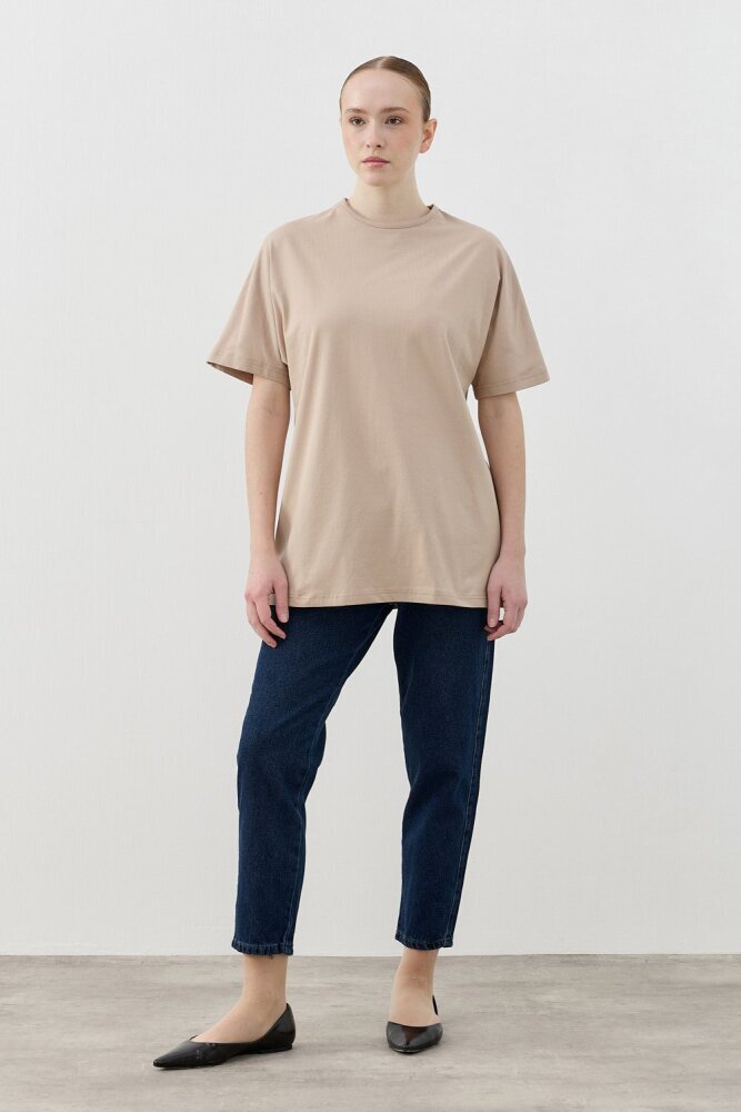 MerWish Kısa Kol Tshirt VİZON - 2