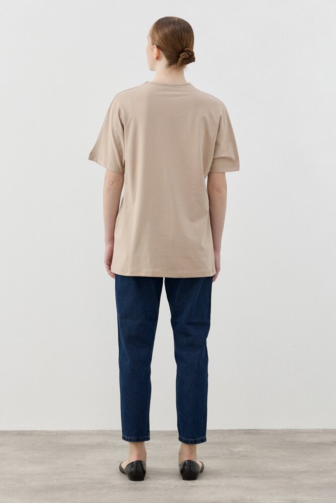 MerWish Kısa Kol Tshirt VİZON - 4