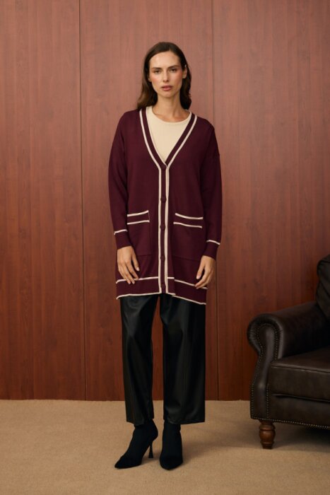 MerWish Kolej Hırka BORDO - 1