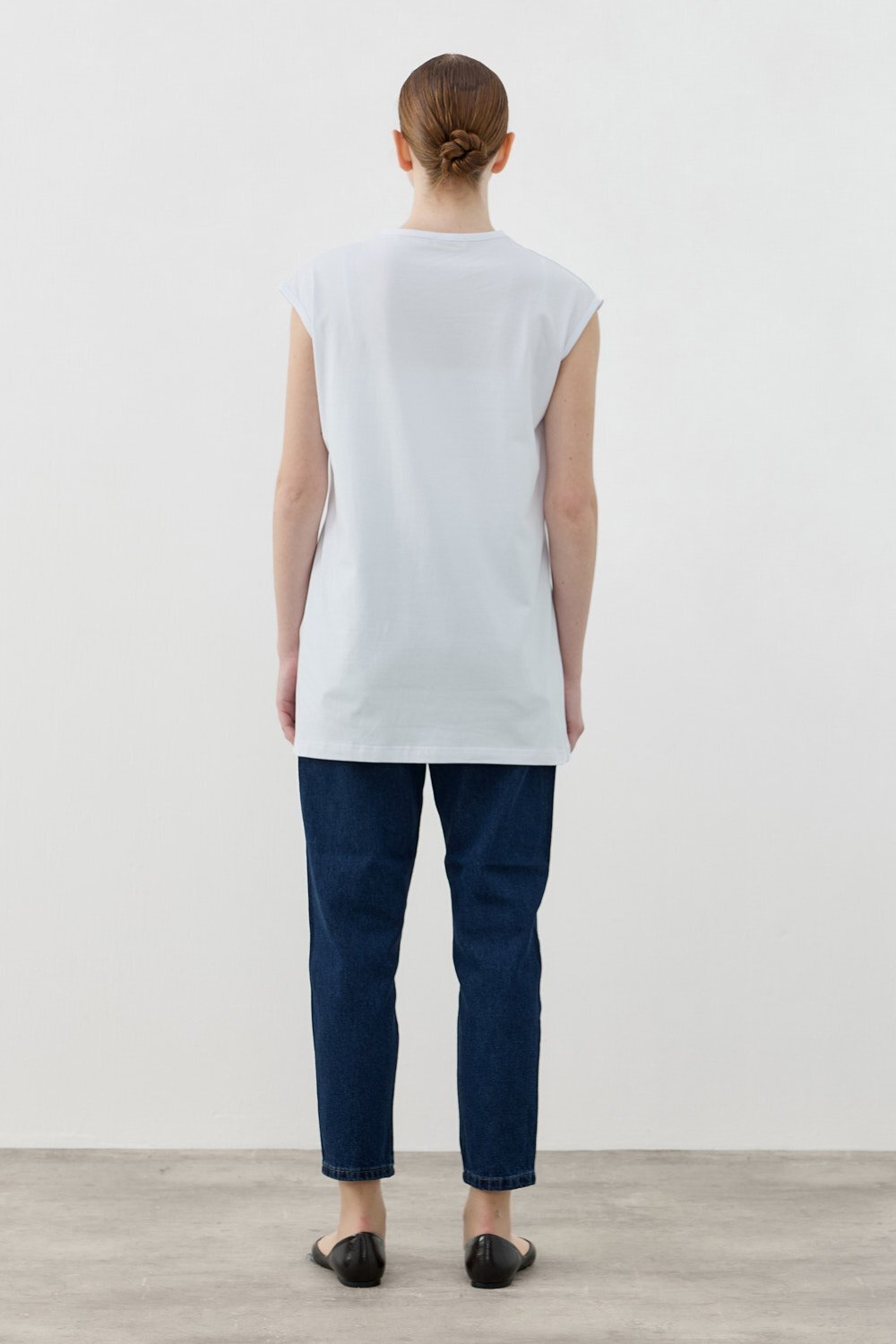 MerWish Kolsuz Tshirt BEYAZ - 3