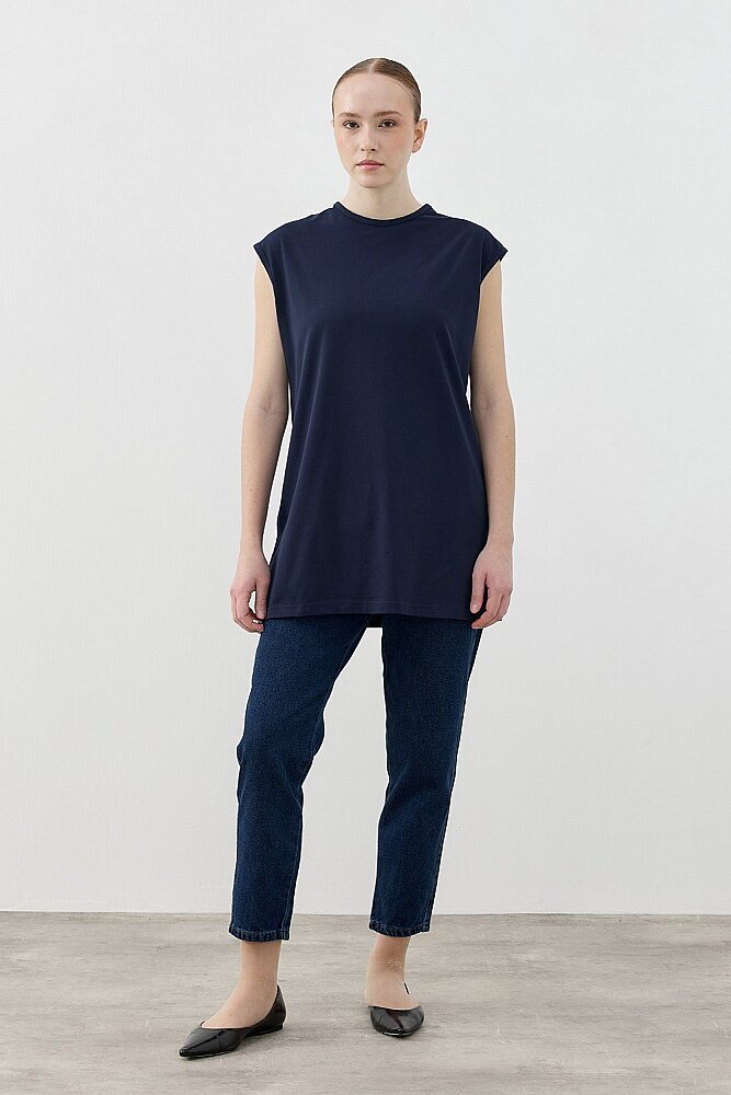 MerWish Kolsuz Tshirt LACİVERT