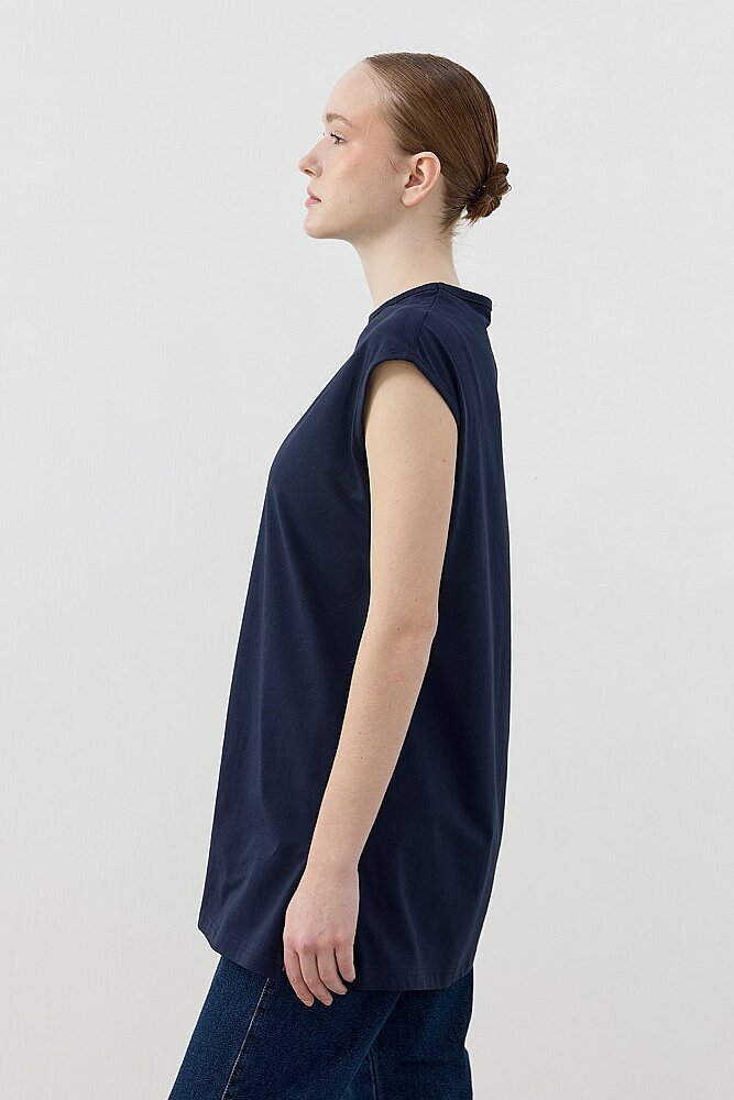 MerWish Kolsuz Tshirt LACİVERT - 3