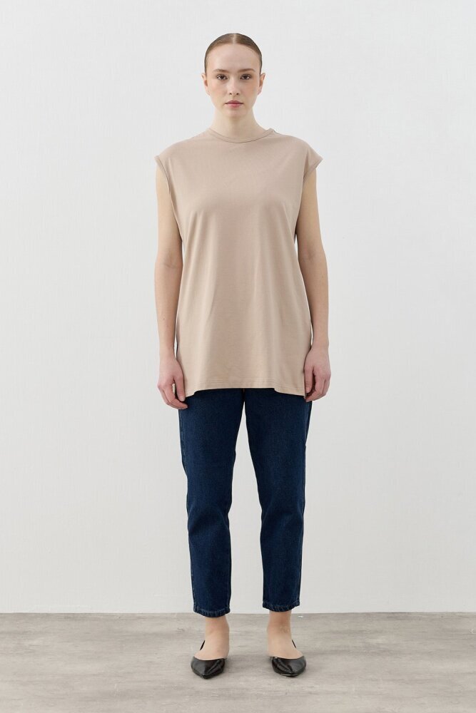 MerWish Kolsuz Tshirt VİZON