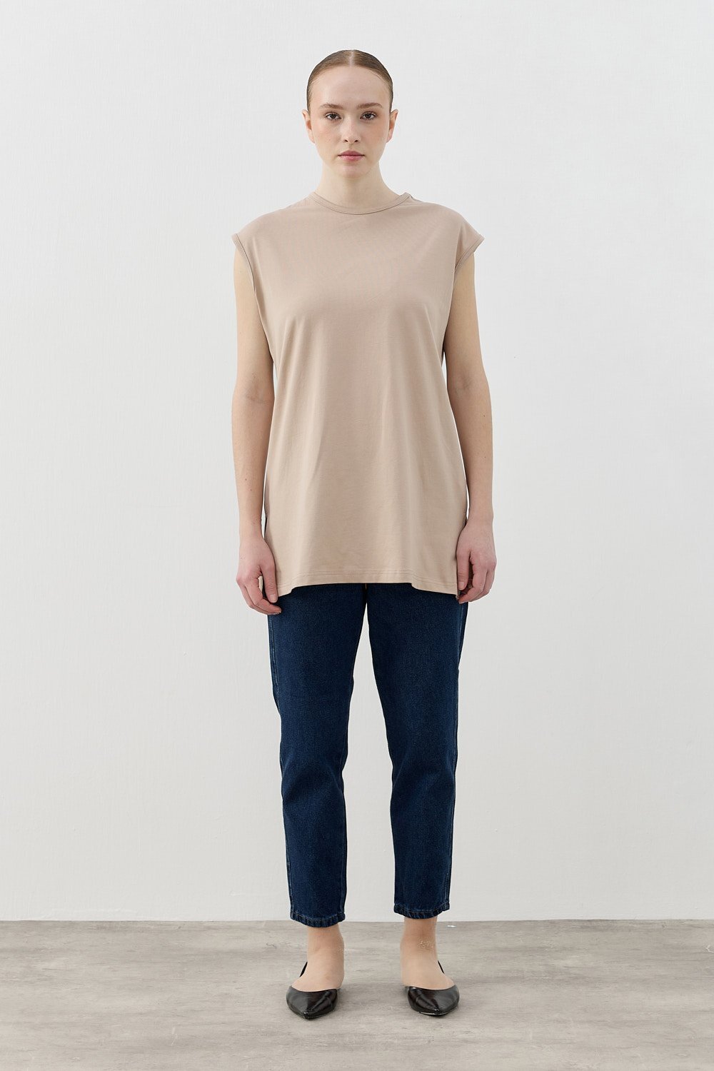 MerWish Kolsuz Tshirt VİZON - 1