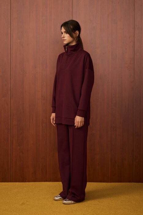 MerWish Lolly Basic Takım BORDO - 2