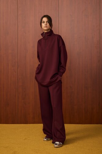 MerWish Lolly Basic Takım BORDO - 3