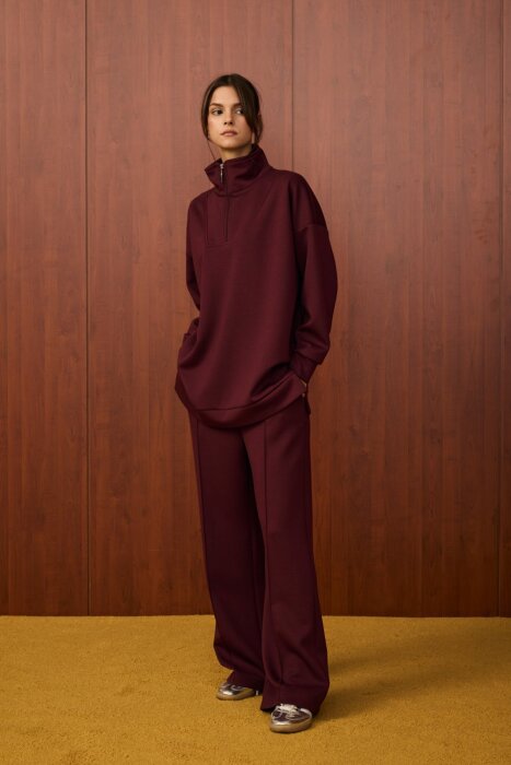 MerWish Lolly Basic Takım BORDO - 3