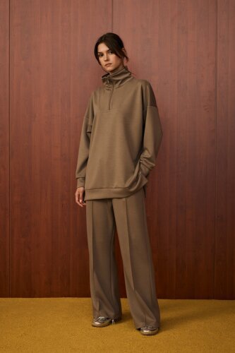 MerWish Lolly Basic Takım CAMEL - 5