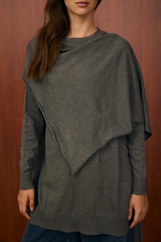 MerWish Meryy Triko Tunik ANTRASİT - 3