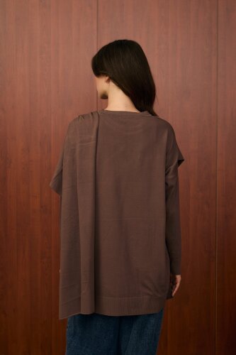MerWish Meryy Triko Tunik KAHVE - 4