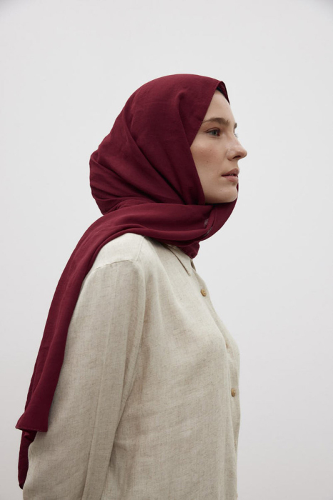 MerWish Mysa Şal BORDO - 2