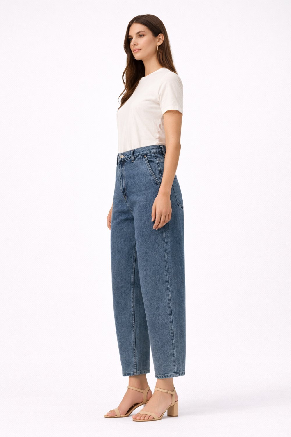 MerWish New Basic Denim Pantolon KOYU LACİVERT - 2