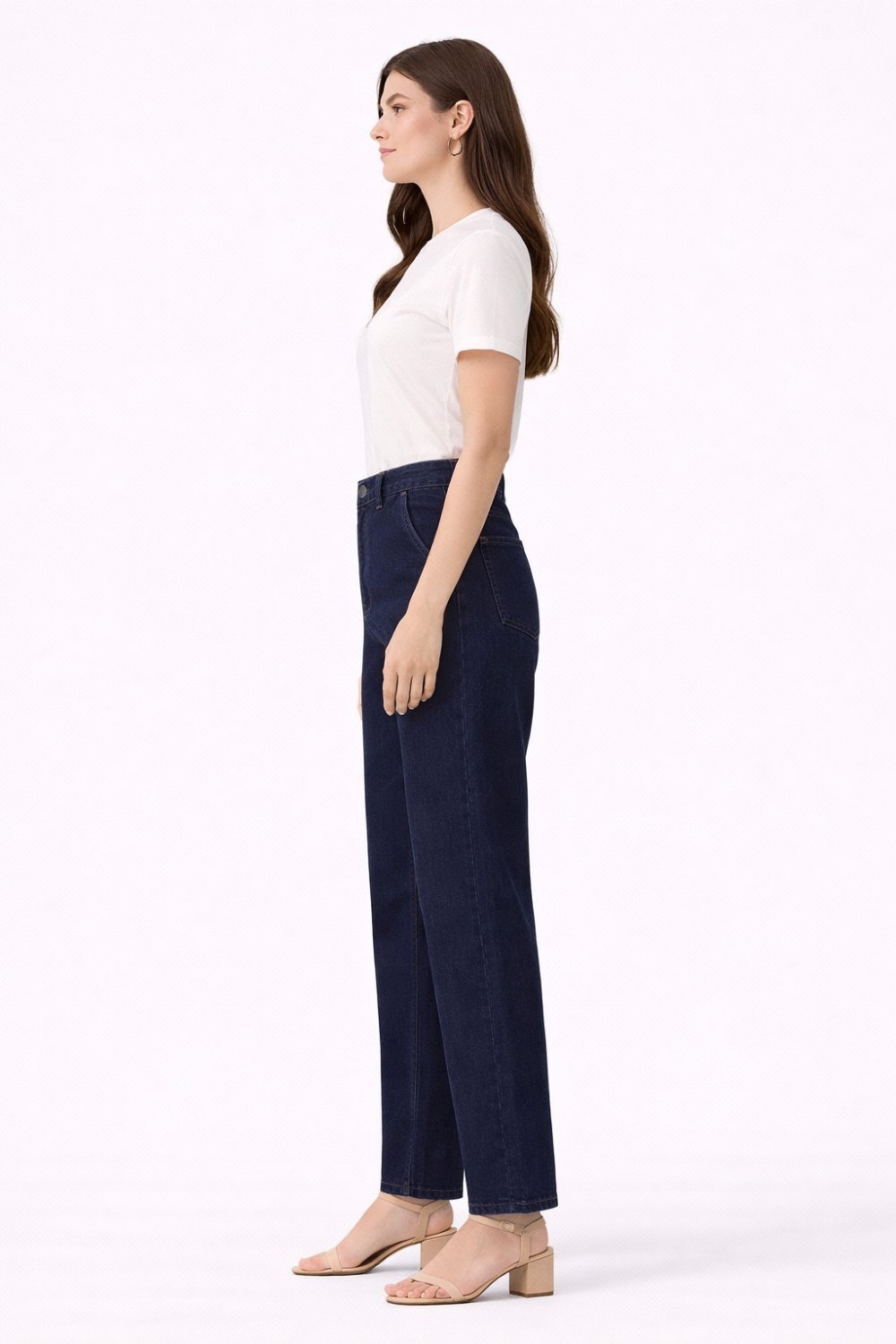 MerWish New Basic Denim Pantolon LACİVERT - 2