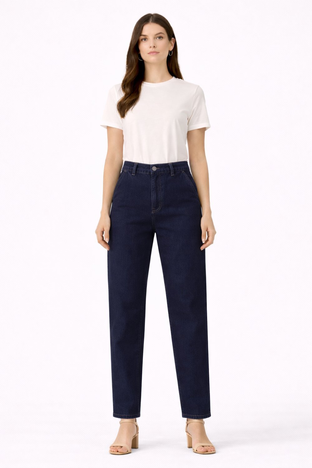 MerWish New Basic Denim Pantolon LACİVERT - 1