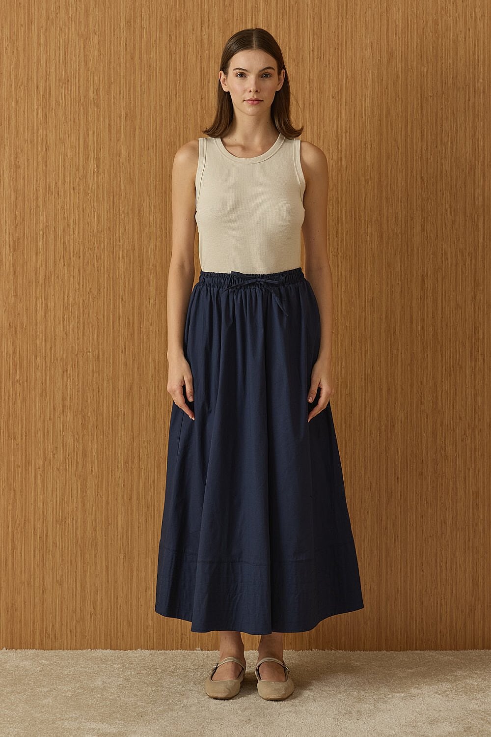 MerWish New Poplin Etek LACİVERT - 1