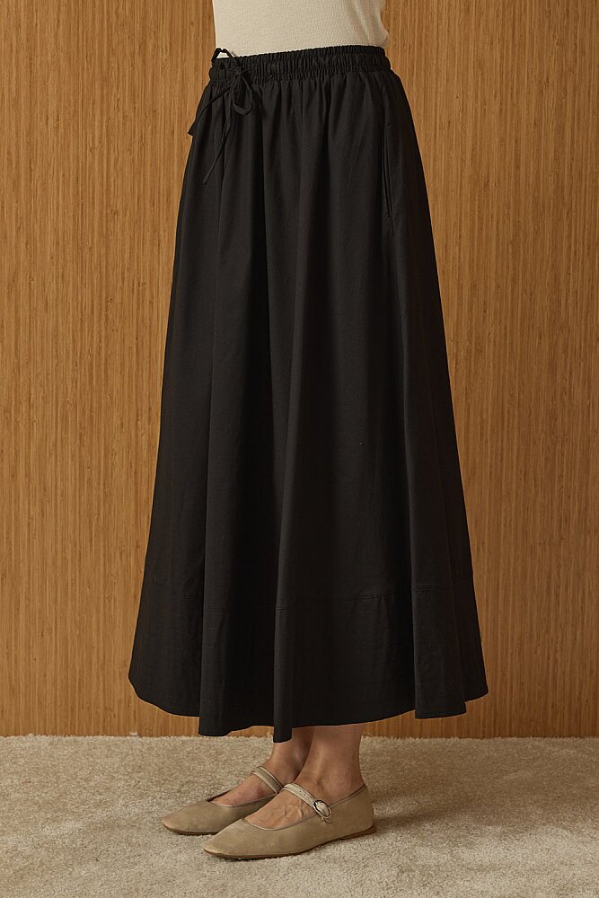 MerWish New Poplin Etek SİYAH - 2
