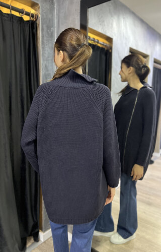 MerWish Ops Pop Triko LACİVERT - 4