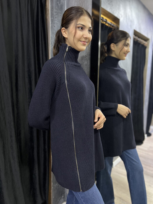 MerWish Ops Pop Triko LACİVERT - 3