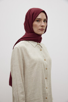 MerWish Organik Şal BORDO - 2