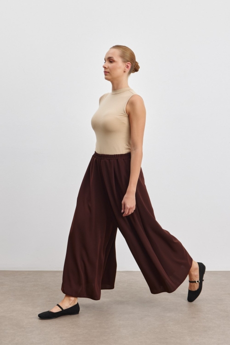MerWish Pantolon Etek KAHVE - 3