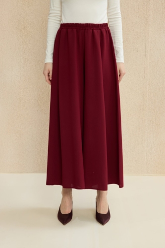 MerWish Pantolon Etek KIRMIZI - 1