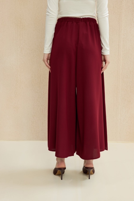 MerWish Pantolon Etek KIRMIZI - 3