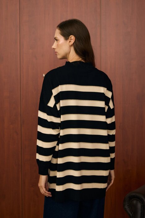 MerWish Paris Triko Tunik SİYAH - 4