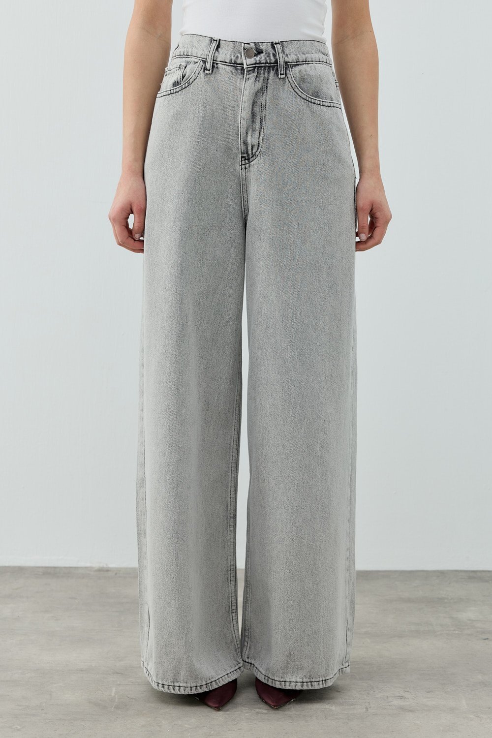 MerWish Salaş Denim AÇIK GRİ - 1