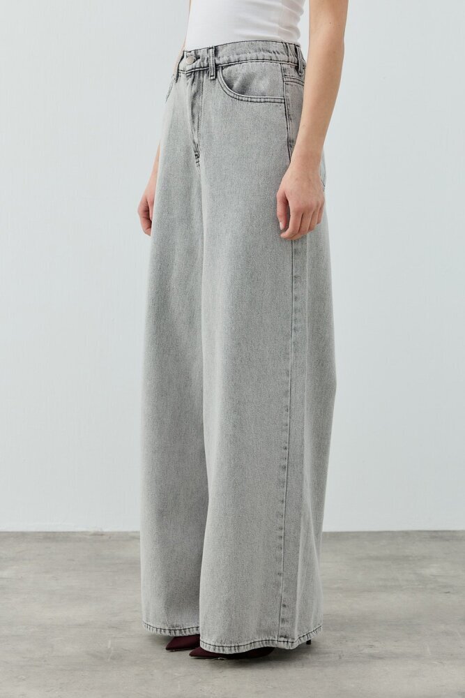 MerWish Salaş Denim AÇIK GRİ - 2