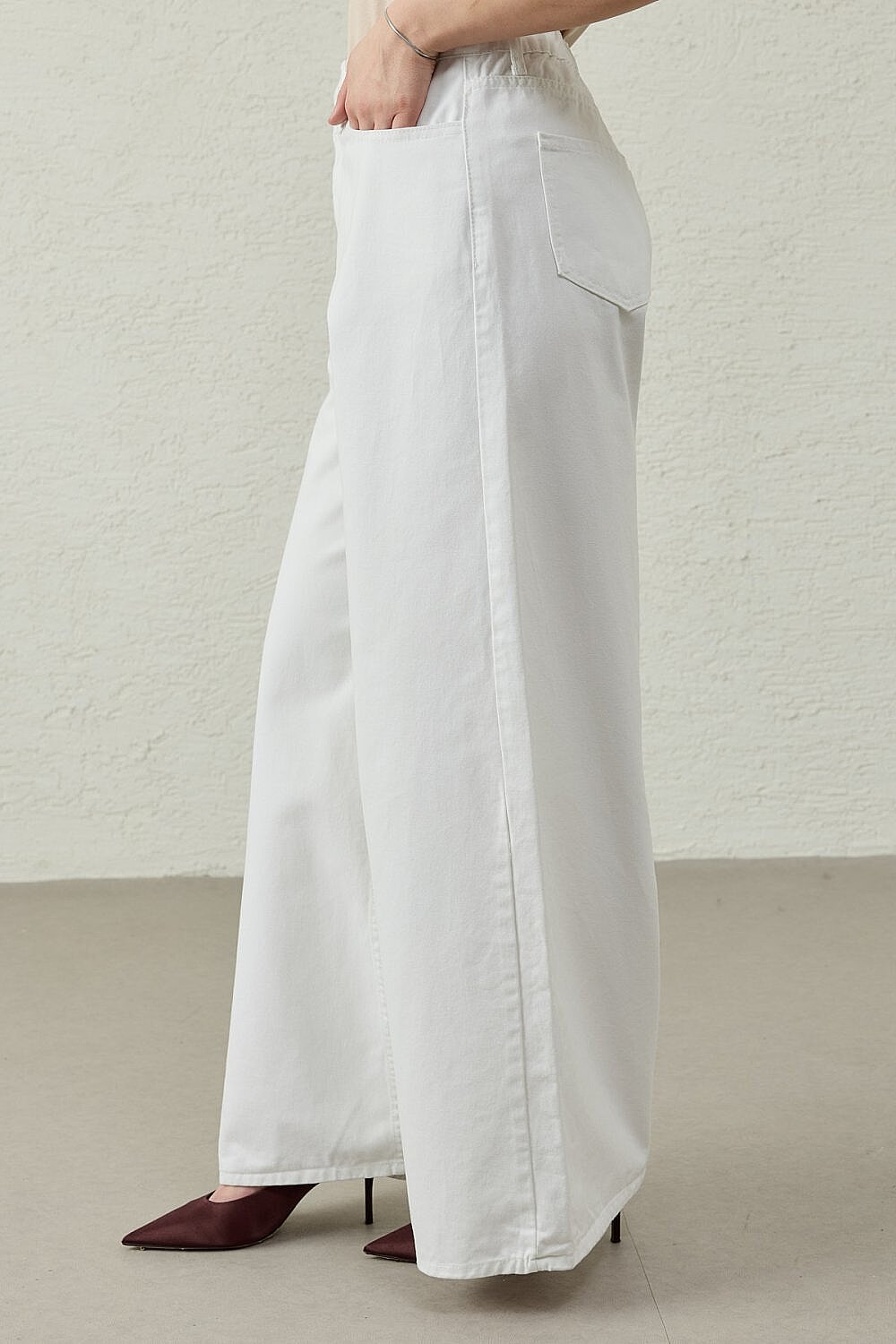MerWish Salaş Denim BEYAZ - 2