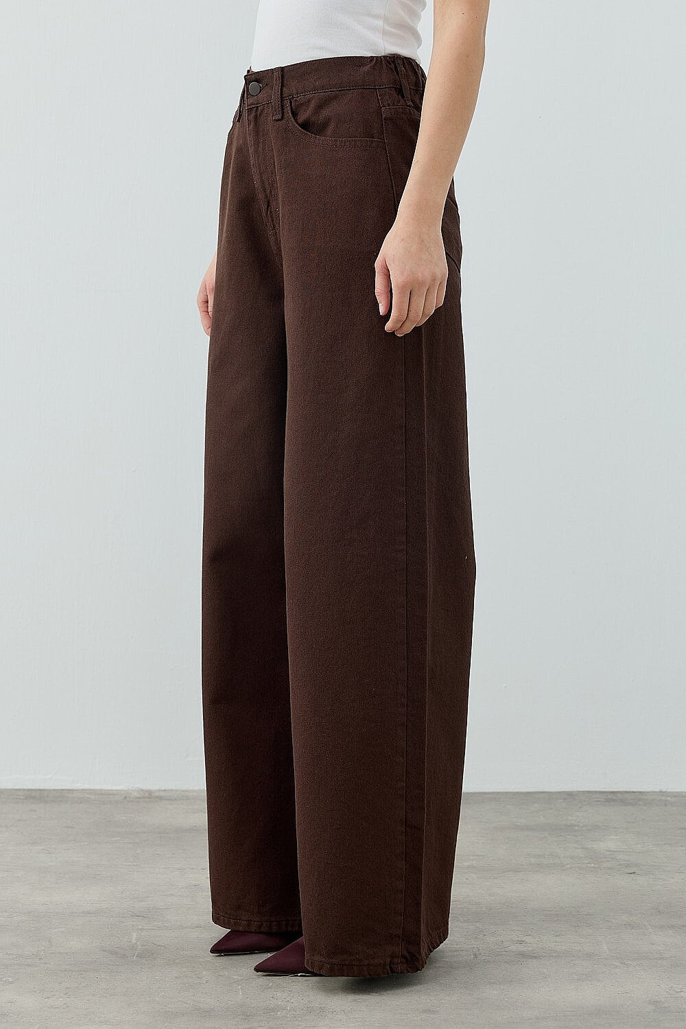 MerWish Salaş Denim KAHVE - 2