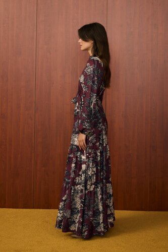 MerWish September Elbise BORDO - 2