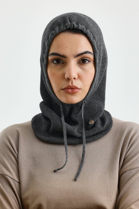MerWish Simli Balaclava Bere ANTRASİT - 1