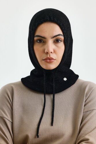MerWish Simli Balaclava Bere SİYAH 