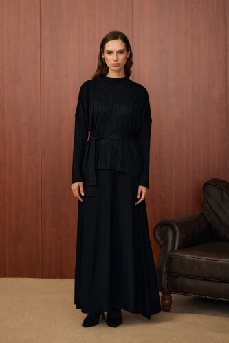 MerWish Simli Etek Takım SİYAH - 2