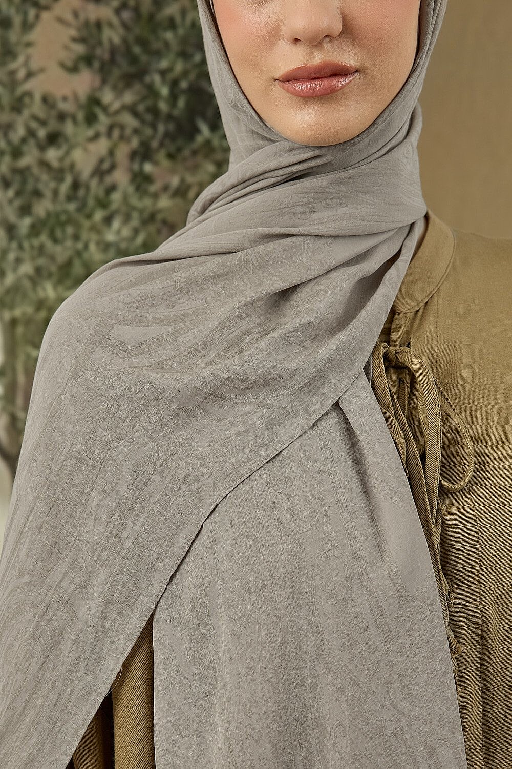 MerWish Soi Elegante Şal GRİ - 3