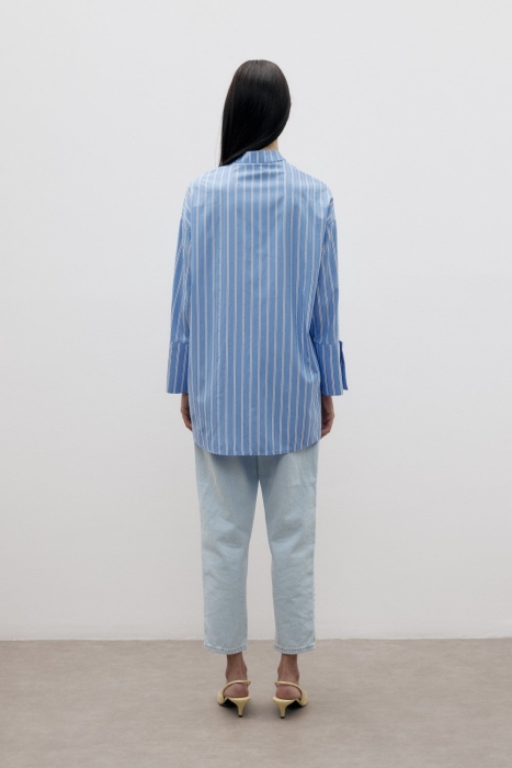 MerWish Sparkle Gömlek MAVİ - 3