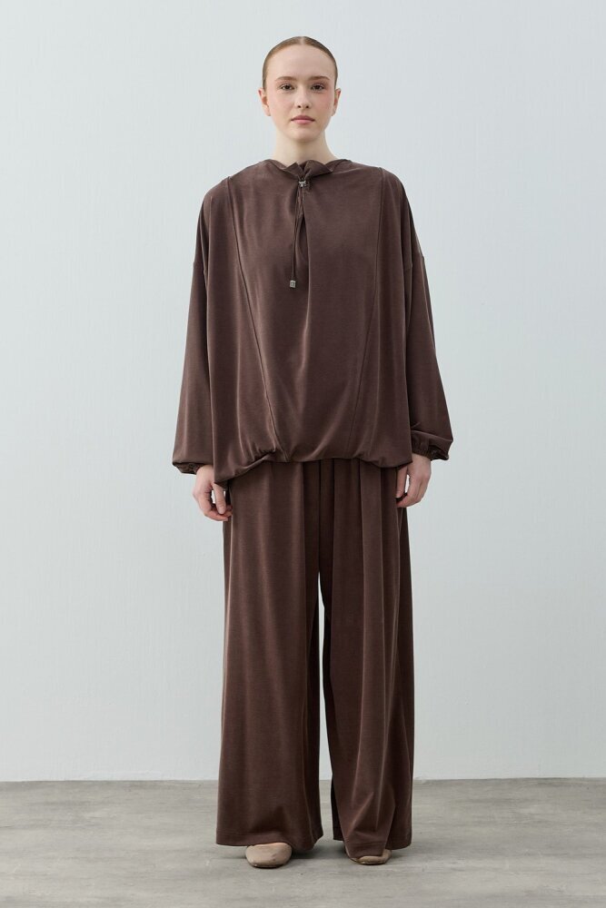 MerWish Split Takım KAHVERENGİ - 1