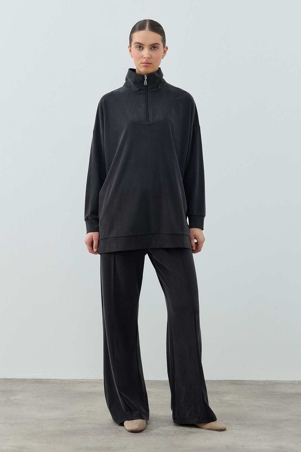 MerWish Spor Modal Takım SİYAH - 1