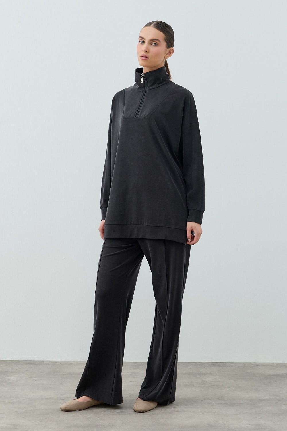 MerWish Spor Modal Takım SİYAH - 2