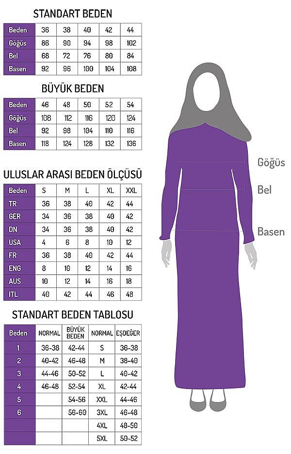 MerWish Triko Basic Tunik BEJ - 5