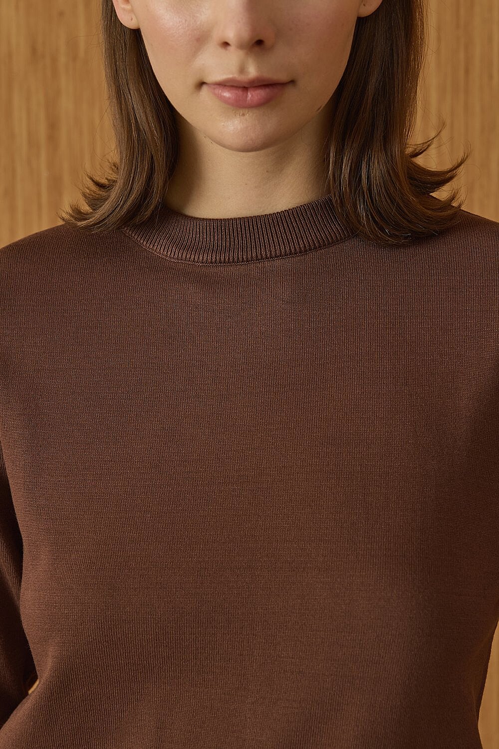 MerWish Triko Basic Tunik KAHVE - 3