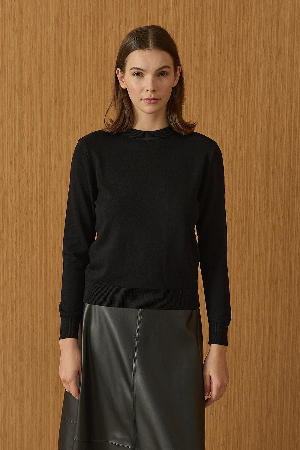 MerWish Triko Basic Tunik SİYAH - 1