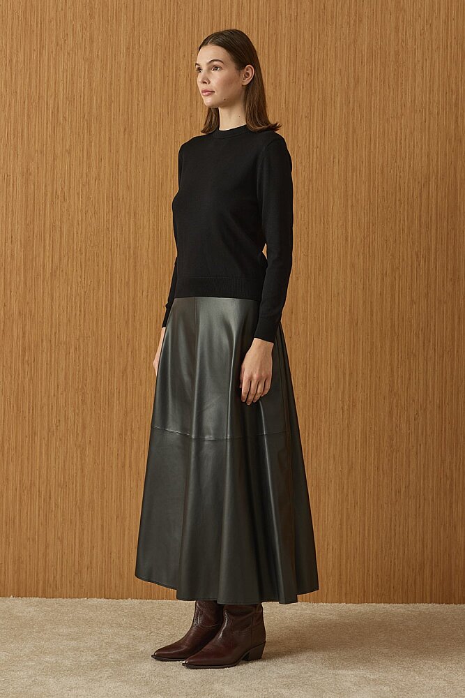 MerWish Triko Basic Tunik SİYAH - 3