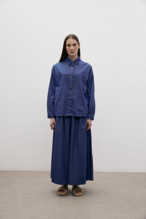 MerWish Venedik Pantolon Etek LACİVERT - 3