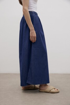 MerWish Venedik Pantolon Etek LACİVERT - 2