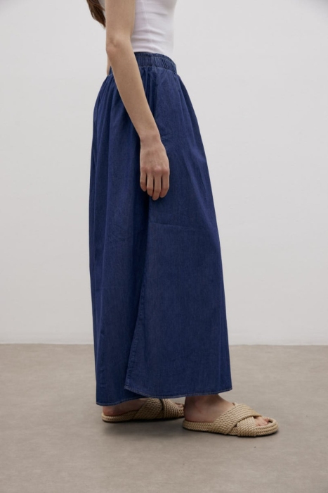 MerWish Venedik Pantolon Etek LACİVERT - 2