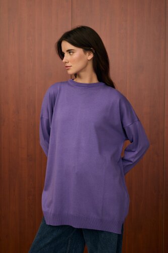 MerWish Venedik Triko Tunik MOR